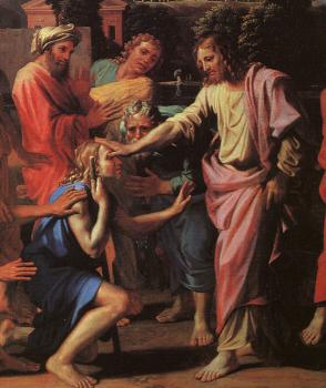 尼古拉斯 普桑 Jesus Healing the Blind of Jericho